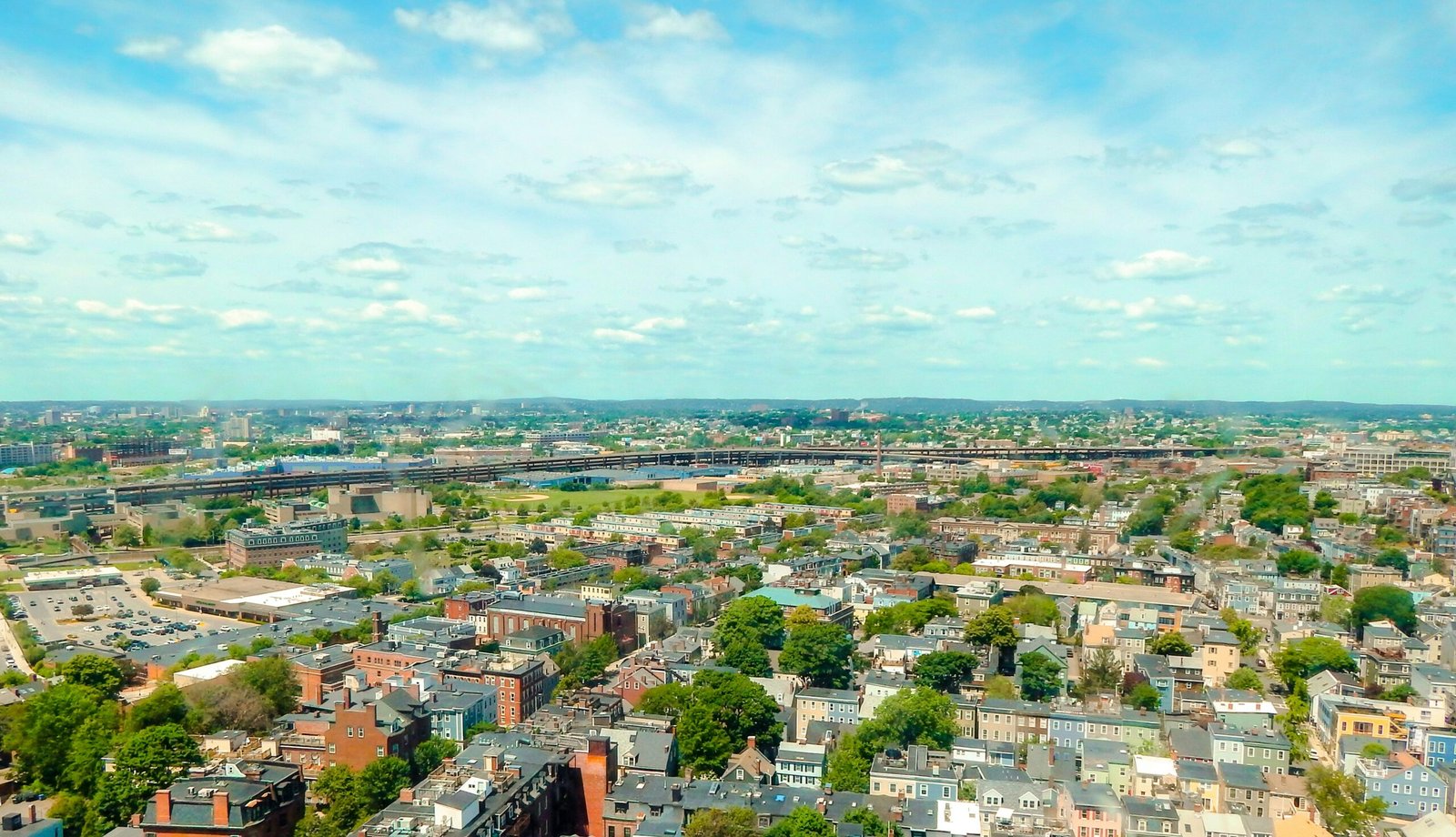 aerial view of city buildings during daytime